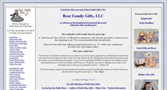Desktop Screenshot of bearfamilygifts.com